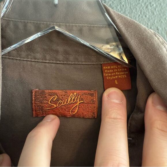 Scully Western Button Down Size L - Picture 3 of 5